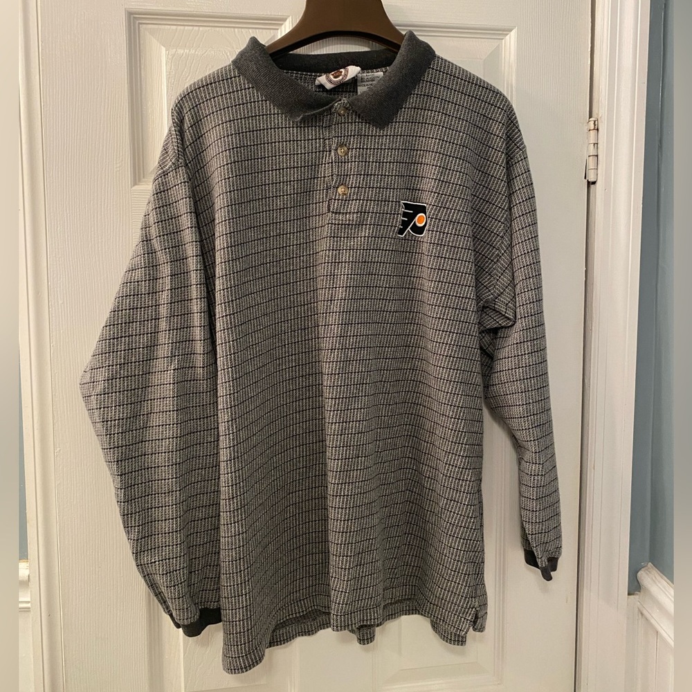Philadelphia Flyers Long sleeve Polo size L